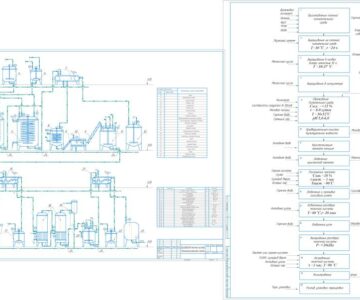 Чертеж Разработка технологии получения молочной кислоты из свекловичной мелассы