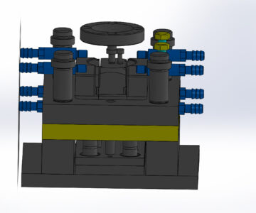 3D модель Прессформа для крышки основная v5rz