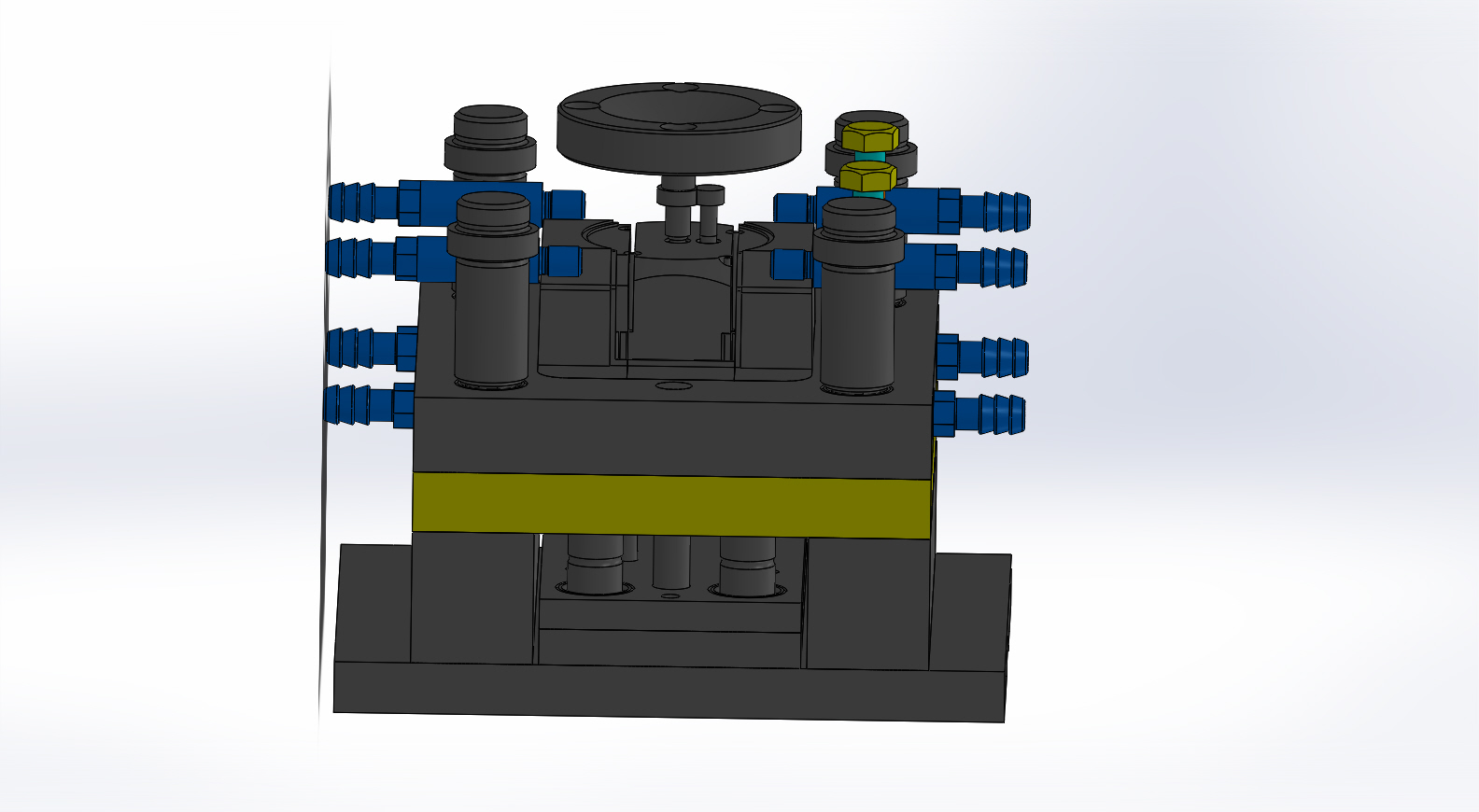 3D модель Прессформа для крышки основная v5rz