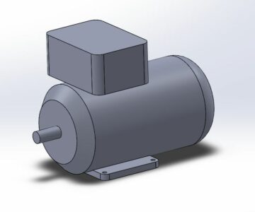 3D модель Электродвигатель АИРЕ71А