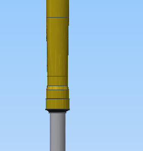 3D модель Перо питбайка TTR-125