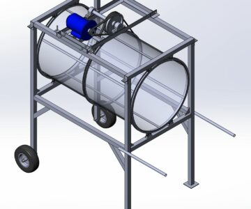 3D модель Универсальный просеиватель грунта и других сыпучих материалов