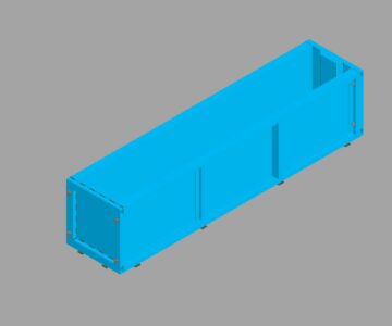 3D модель Форма под блок ФБС