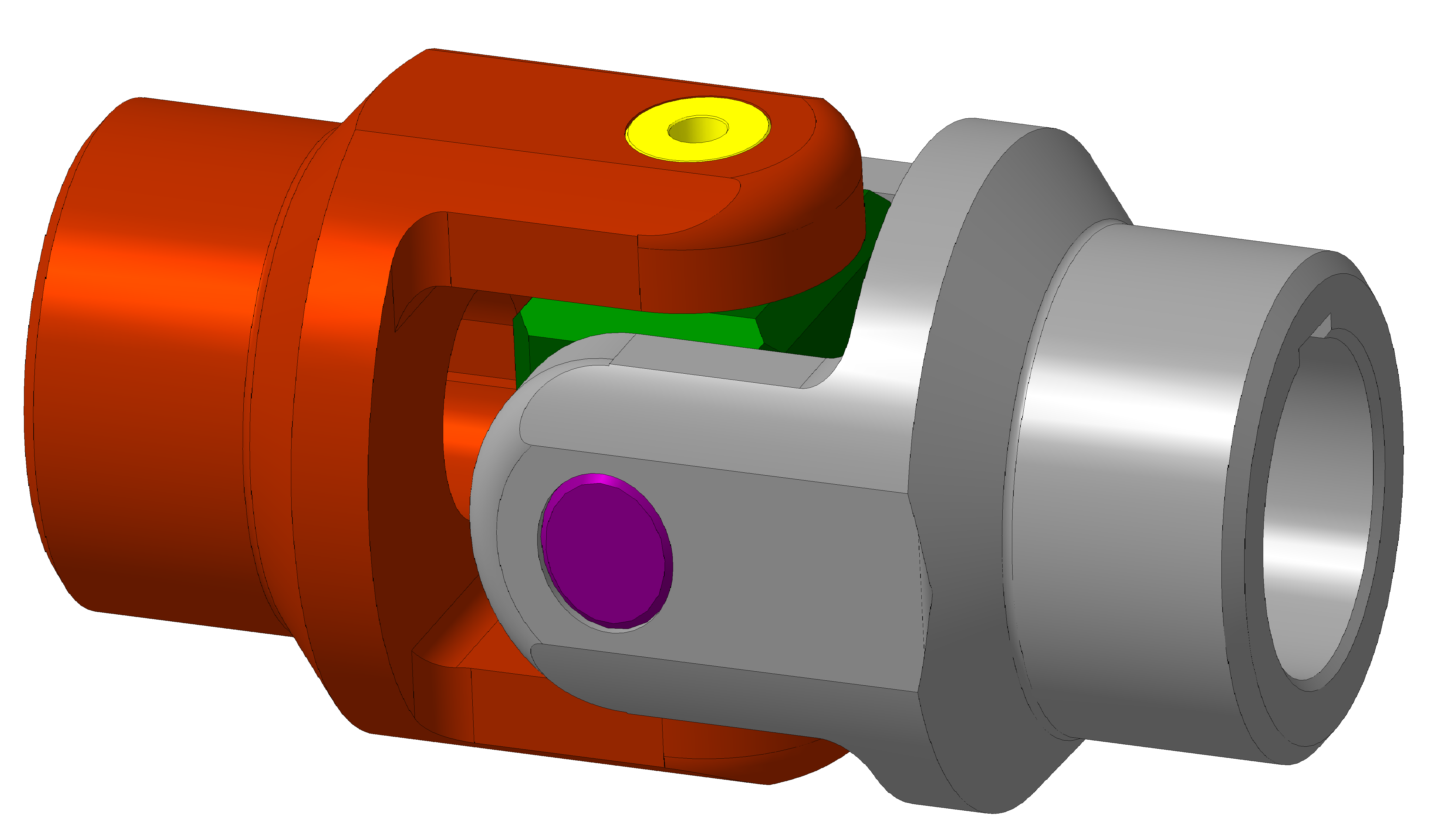 3D модель Муфта шарнирная №4003-00-00-84