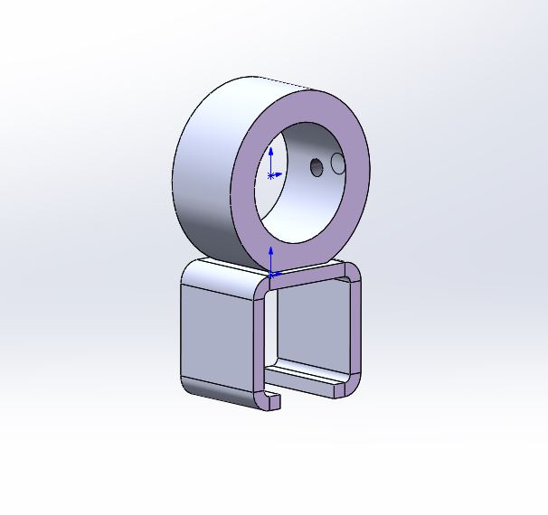 3D модель Кронштейн для карниза
