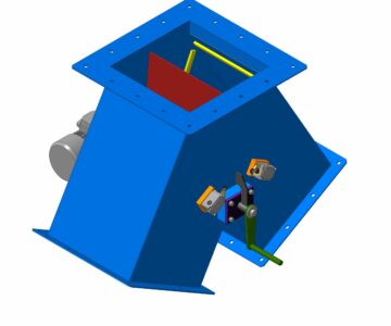 3D модель Затвор перекидной