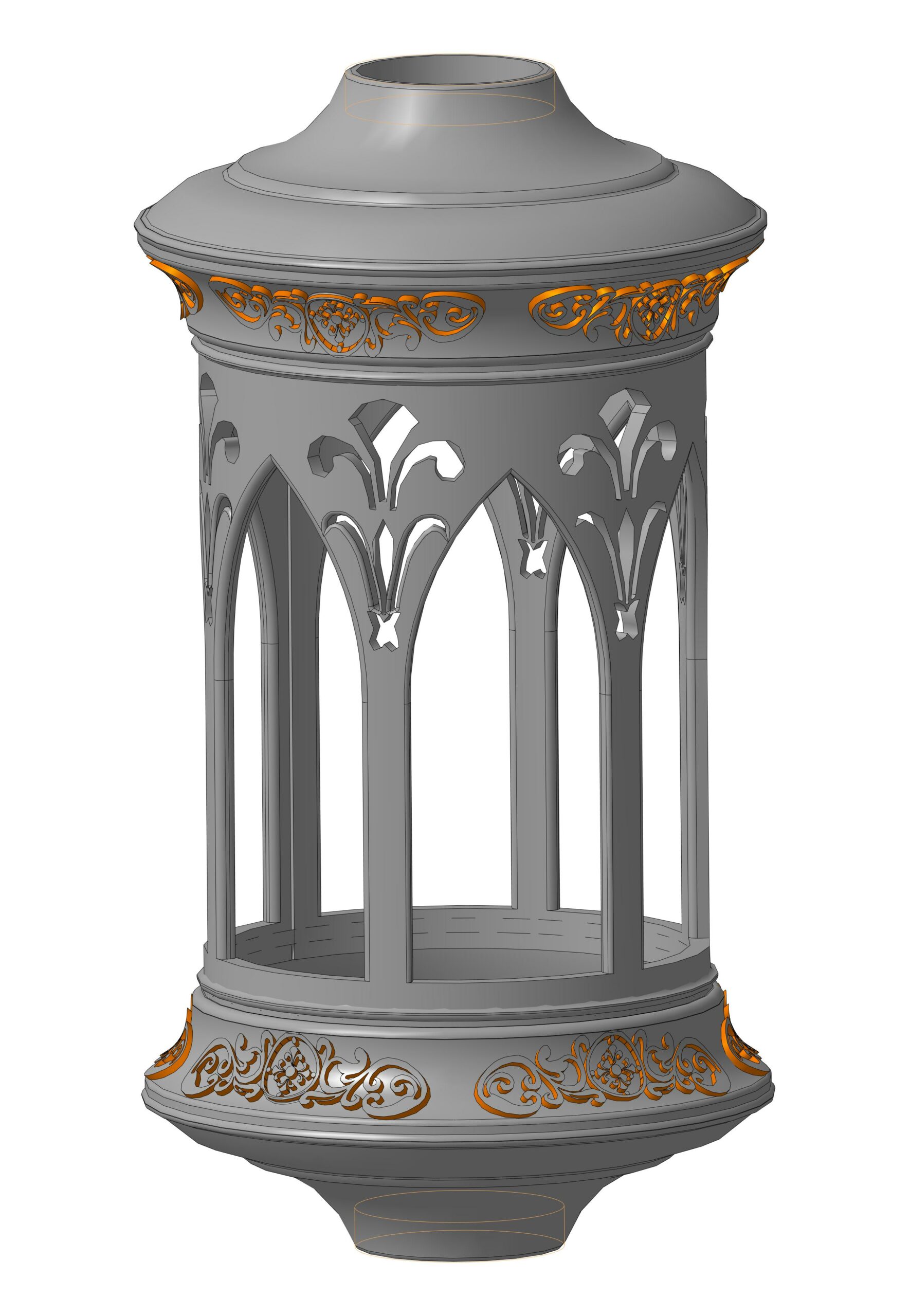3D модель Корпус фонаря
