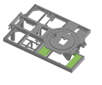 3D модель Платформа поваротная ЭО-3223