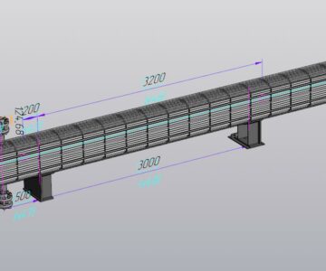 3D модель Теплообменник природного газа