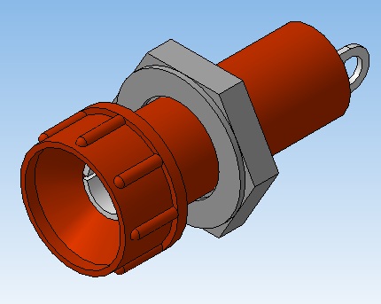 3D модель Гнездо ГИ4 (га0.364.008 ТУ)
