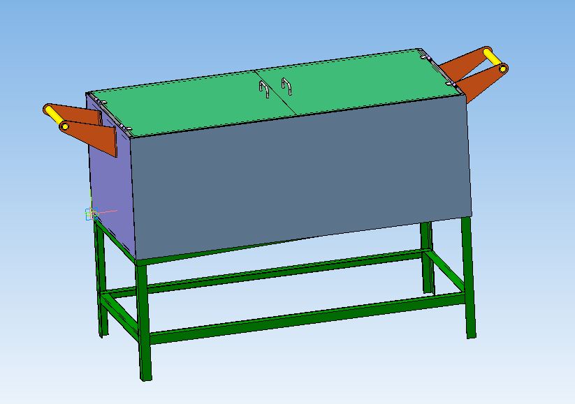3D модель Ванна для мойки деталей