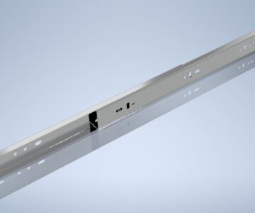 3D модель Направляющая мебельная 350
