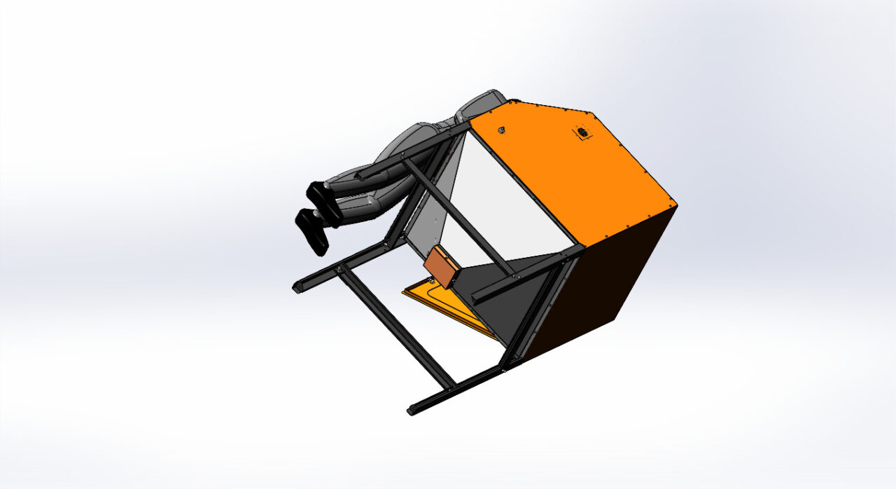 3D модель Пескоструйная камера для обработки малогабаритных деталей