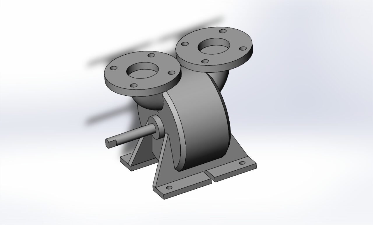 3D модель Насос СВН-80