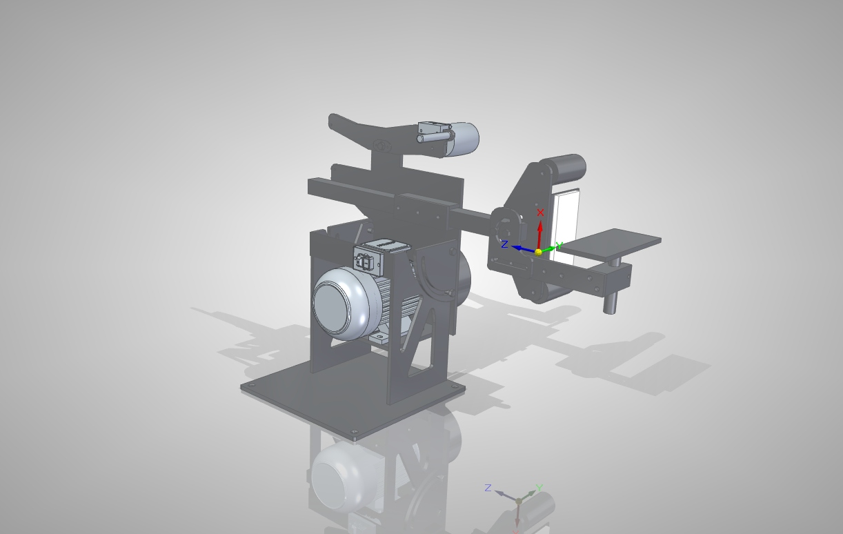 3D модель Гриндер (Шлифовальный станок)
