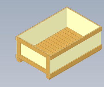3D модель Ящик для упаковки