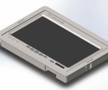 3D модель TFT LCD Monitor