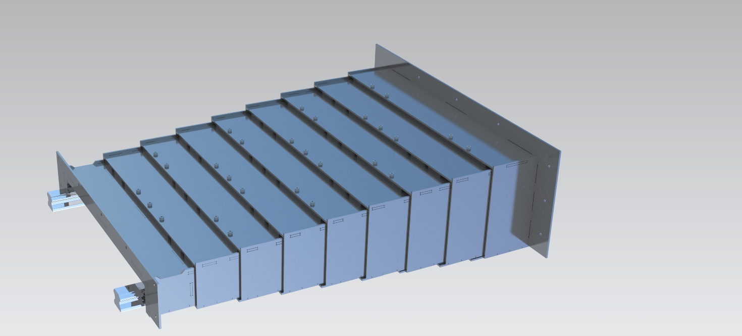 3D модель Защита направляющих CNC