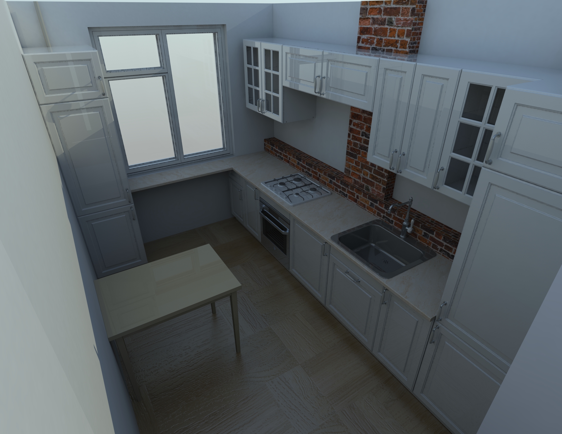 3D модель Кухня IKEA