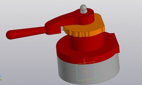 3D модель Железнодорожный кран №395