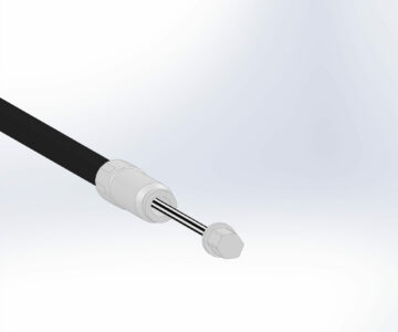 3D модель Трос стояночного тормоза P3078 PC 3078 OEM №4745G6.96121652 Citroen