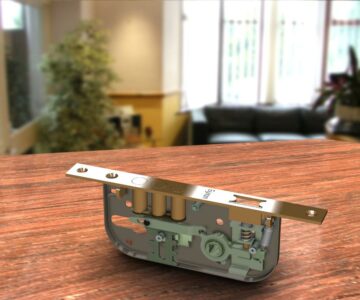 3D модель Замок врезной