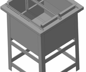 3D модель Ванна для обезжиривания деталей