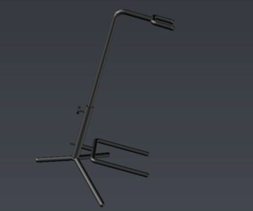 3D модель Стойка под акустическую гитару