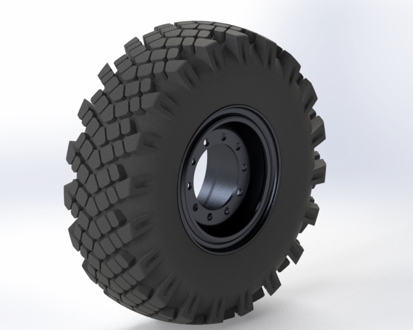 3D модель Колесо грузовое 425/85 R21