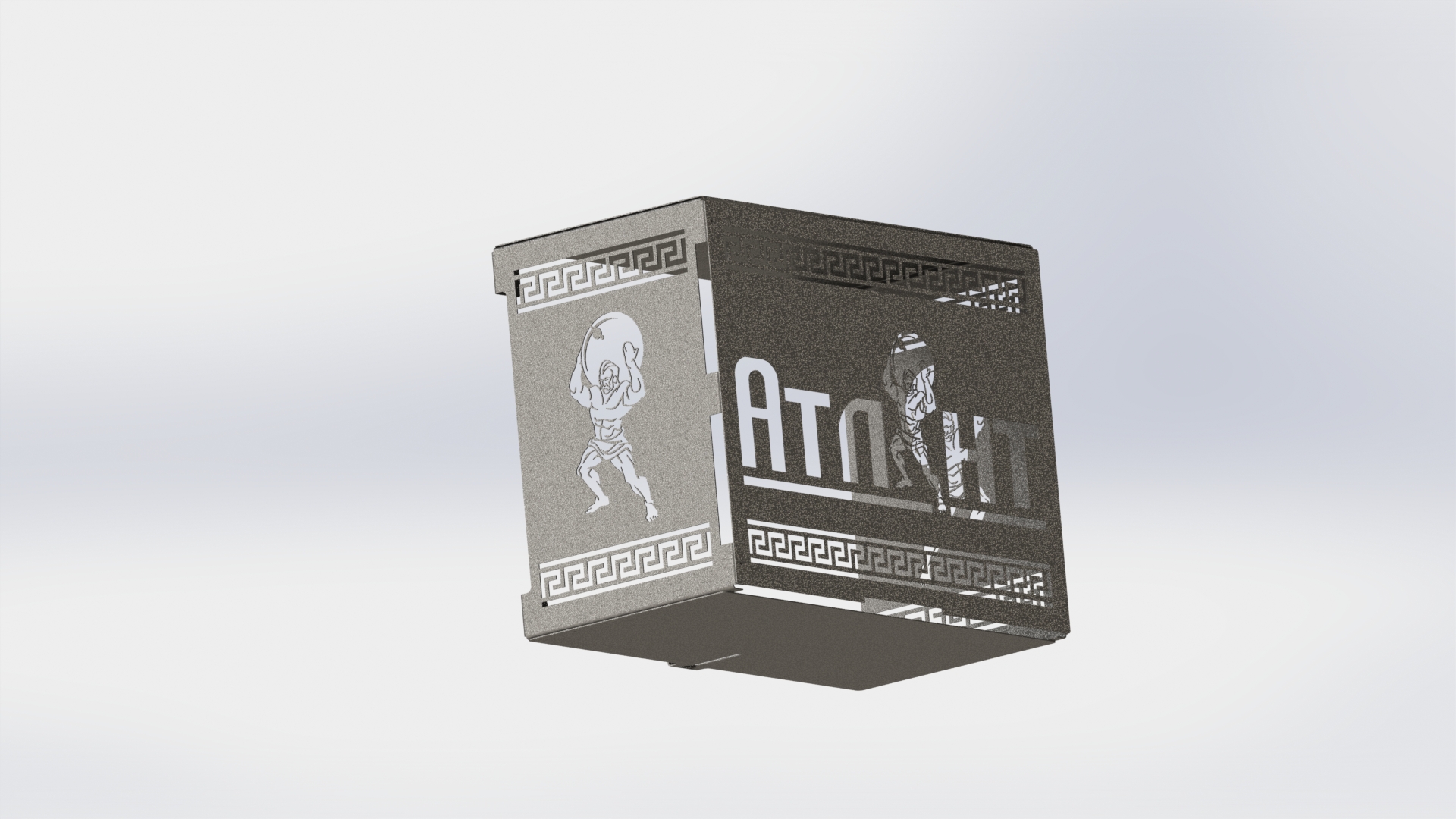 3D модель Защитный кожух для кондиционера "Атлант"