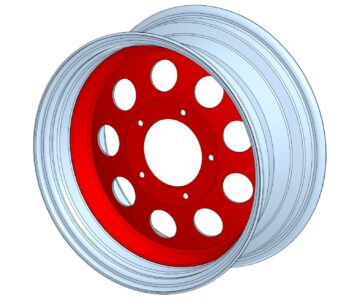 3D модель Диск колесный 15"