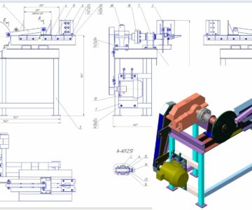 3D модель Дровокол кривошипный