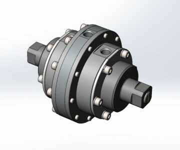 3D модель Смеситель газовый