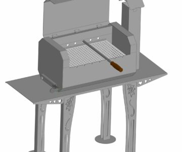 3D модель Мангал барбекю