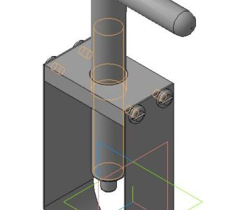 3D модель Съёмник поршневых пальцев Jawa 350