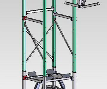 3D модель Станция растарки биг-бегов