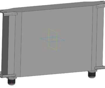 3D модель Радиатор масляный Blackrock UBR-425