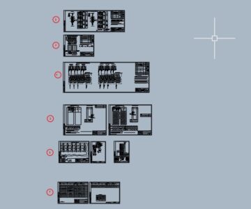 Чертеж Замена трансформаторов тока типа ТФЗН-110Б-IУ1 на новые типа LVQB-110W3 на отходящих линиях ВЛ-110 кВ (Вторичные соединения)