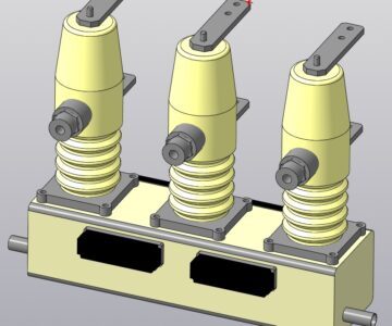 3D модель Вакуумный выключатель