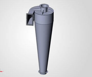 3D модель Циклон СДК-ЦН-33
