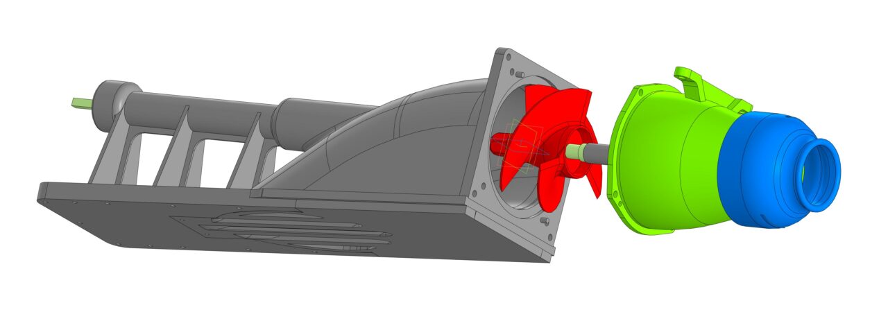 3D модель Водомет Yamaha