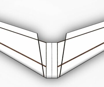 3D модель Летающее крыло Ritewing Zephyr 2 XL
