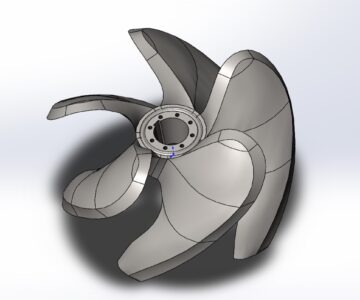 3D модель Фреза земснаряда