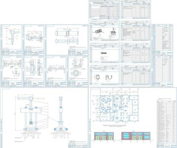 Чертеж Проект технического перевооружения и совершенствование организации и технологии производства работ по поддержанию технически исправного состояния автотехники в зоне ТО и ТР на ФГУП «Охрана» Федеральной службы войск национальной гвардии Российской Федерации по Хабаровскому краю.