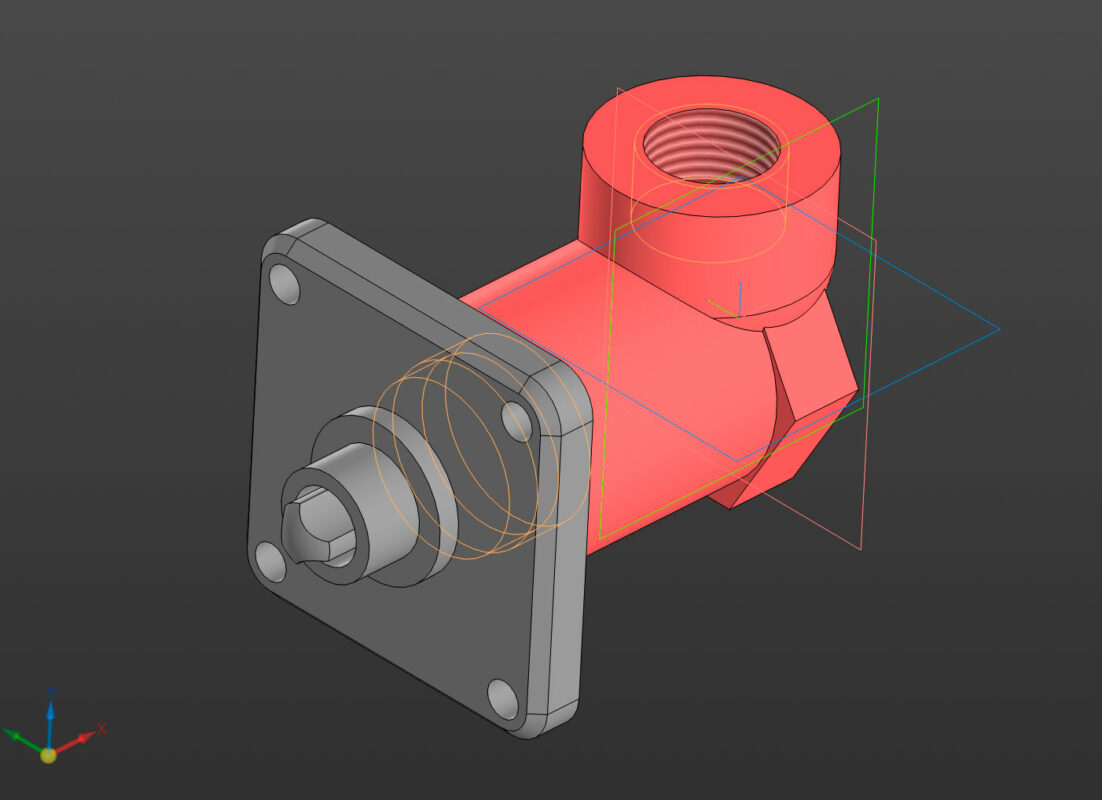 3D модель Пневмоаппарат клапанный Аксарин
