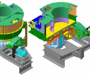 3D модель Дисковый питатель Ф1000