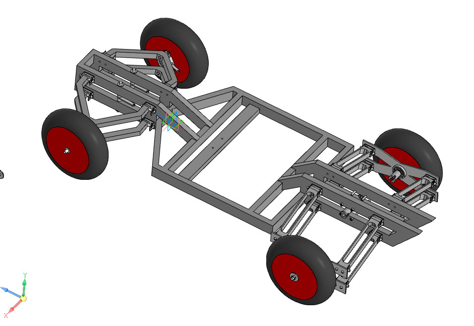 3D модель Рама для RC машинки