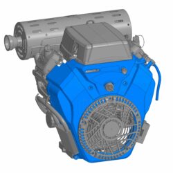 Zongshen 2V80 двухцилиндровый