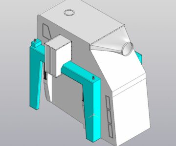 3D модель Универсальный ситовой сепаратор LAAB TAS 154A-4 Buhler