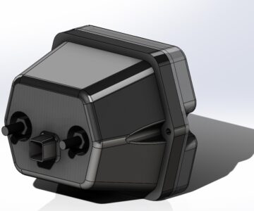 3D модель Фонарь заднего хода ФЗ-012